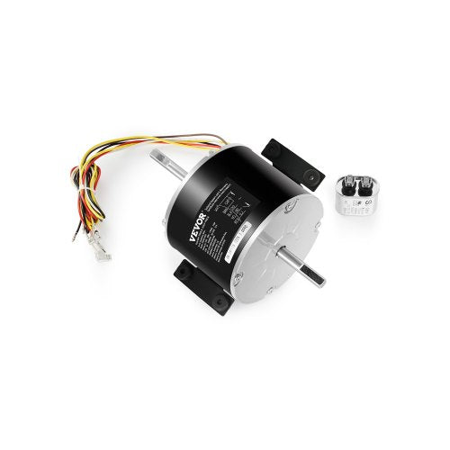 3315332.005 RV AC Fan Motor Replacement Genteq F48AF70A61, Dometic Brisk Air II Fan Motor, Compatible with Dometic Brisk Air II B57915 B59516 B59146 B59186 - 1/4HP AC115V 3A 1650RPM (3 Speeds)