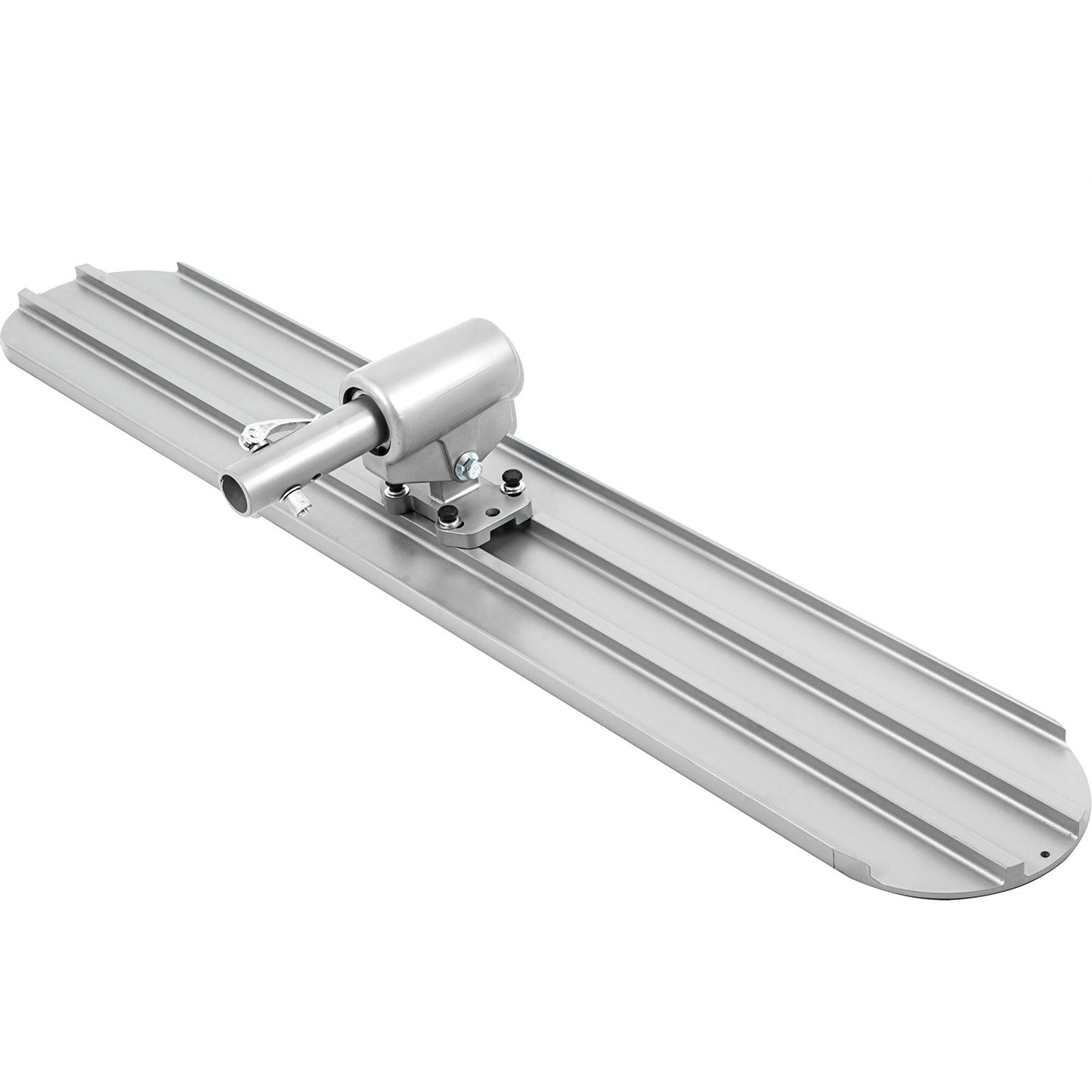 VEVOR Bull Float Magnesium Concrete Float 48 x 8 Round End Concrete Float Tool Cement Tool Bull Concrete Kit Bull Float with 4 Float Handle Bull Float Bracket Concrete Tools Finishing Bull Float