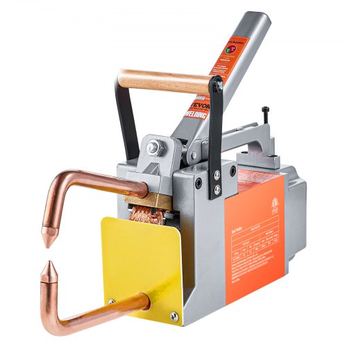 Portable Spot Welder, 1/8-inch Spot Welder Machine with 1.5KVA Input Capacity, Handheld Welding Tip Gun, Metal Sheet Spot Welding Machine for Steel Plates