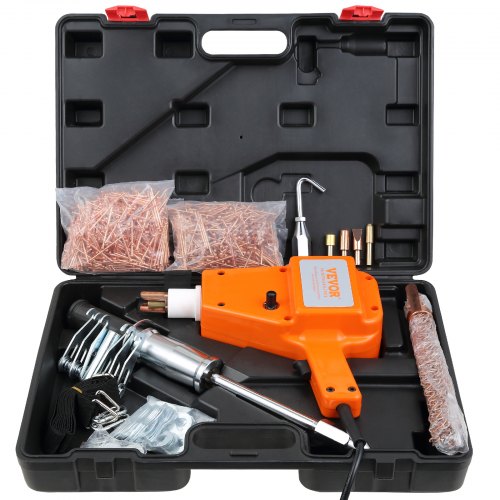 Stud Welder Kit, 5500 Stud Welder Dent Repair Kit, 800VA Spot Welder Stud, 110V Welder Stud Kit, Stud Gun Dent Puller Kit with Complete Accessories, Dent Welder Repair for Auto Body Repairing