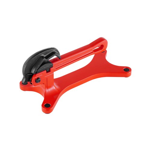 Portable Pipe Vise, Lightweight Aluminum Pipe Vise with 1/8' to 1-1/2' Clamping Capacity, Ideal for Onsite Plumbing Installation, Repair, and Maintenance