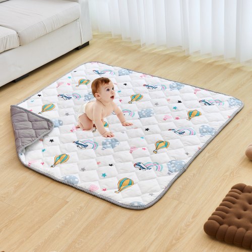 VEVOR 50x50 Baby Play Mat Kids Crawling Soft Floor Playmat Infant Activity Mat