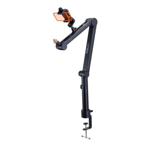 VEVOR Microphone Boom Arm with Desk Mount, 360¡ã Rotatable, Adjustable Mic Stand with 3/8 to 5/8 Adapter Port Headset Hook, for Blue Yeti Hyperx Quadcast Blue Snowball Shure SM7B Audio Technica