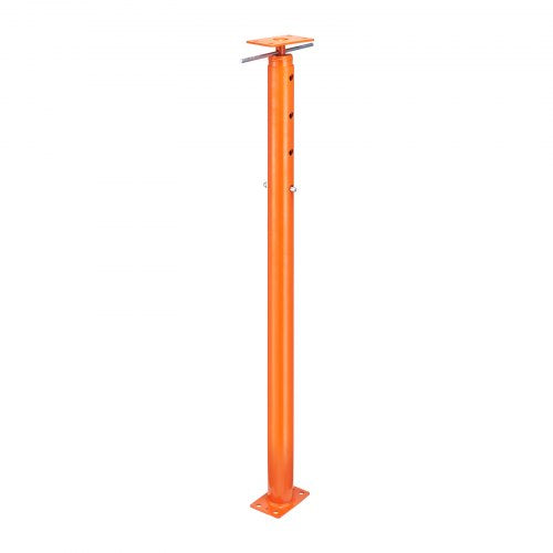 House Floor Jack, 53'-93' Height Range, 18000 lbs Max Load Capacity, Adjustable Support Beam Basement Jack Post Pole for Leveling, Lift Support Steel Telescoping Jack Post for Temporary Support