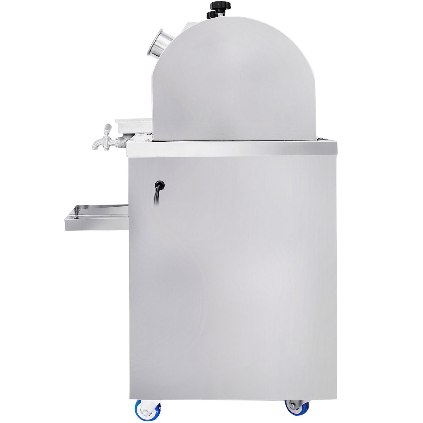 VEVOR Sugarcane Press Electric 3 Rollers 304 Stainless Steel Rollers 660lb/h Output Sugar Cane Press for Commercial Use