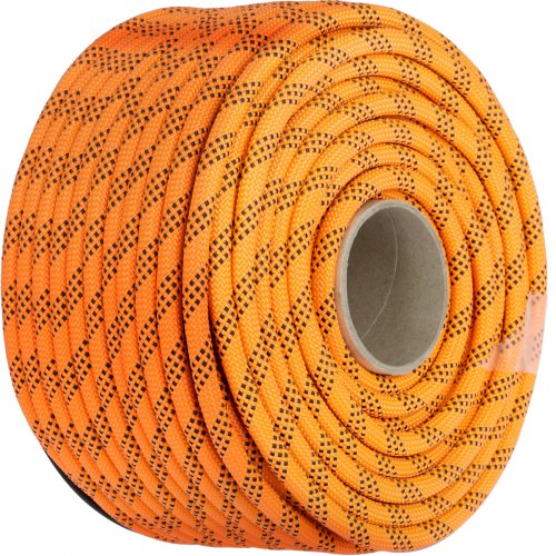 Polyester Rope 9/16' x 200', Load and Pulling Rope, 8600lbs Breaking Strength(Not suitable for rocking climbing, mountain climbing, hanging people, etc.)