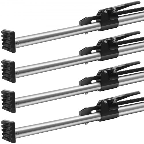 Cargo Bar, Ratcheting Cargo Bar Adjustable from 89' to 104', Heavy-duty Steel Cargo Stabilizer Bar with 309 lbs Capacity, Truck Bed Load Bar for Truck Bed, Trailer, Semi Trailer (4 pcs)