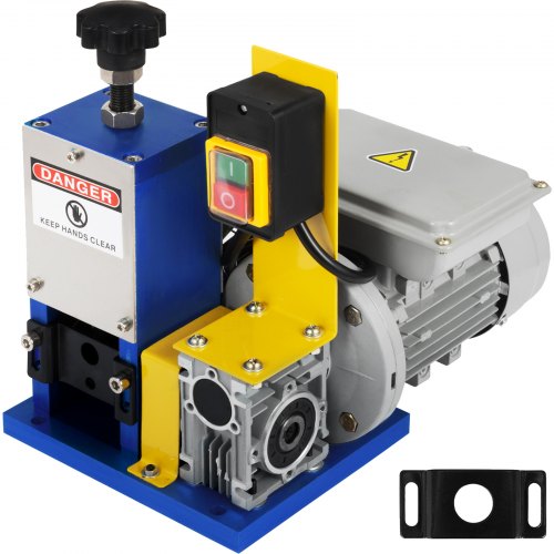 Automatic Electric Wire Stripping Machine 0.05\'-0.98\',Portable Dark Blue Wire Stripper, Wire Stripping Machine Tool for Scrap Copper Recycling (Dark Blue)