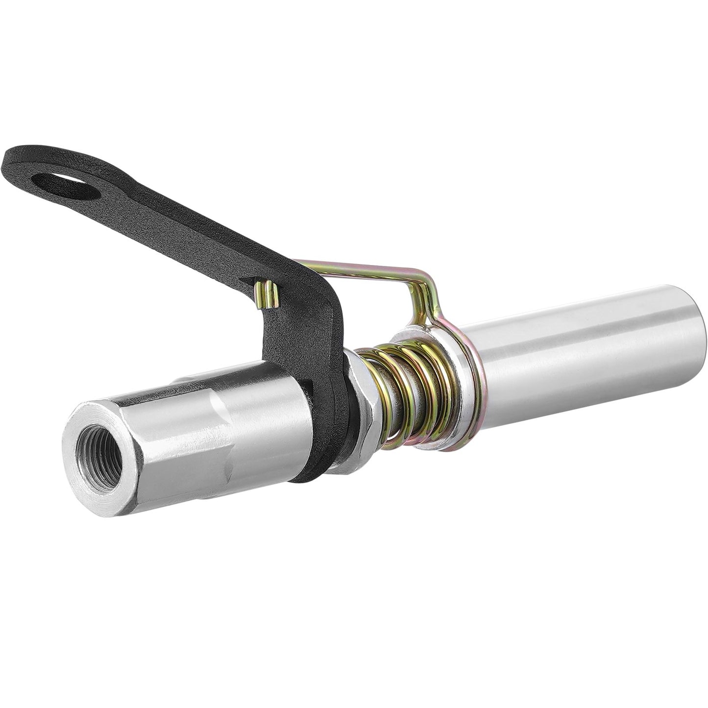 VEVOR Grease Gun Coupler, 10000 PSI High Pressure, 6-Jaw Locking, Quick Release Grease Gun Tip with Hose/Zerk Fittings Cleaner, Compatible with All Grease Guns 1/8 NPT Grease Fittings for Automobiles