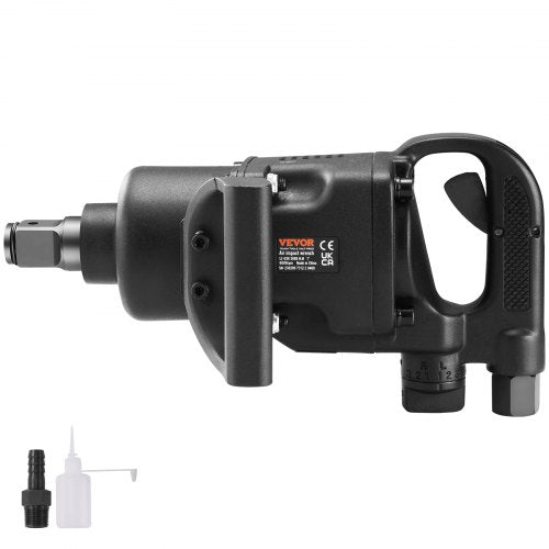 1 Inch Air Impact Wrench, Up to 2730 ft-lbs Reverse Torque Output 1' Pneumatic Impact Gun Lightweight w/ 2 Handles for Heavy Duty Repairs?and?Maintenance