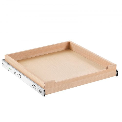 Pull Out Cabinet Organizer, 20'W x 21'D Cabinet Drawer, Soft Close Slide out Shelf, Heavy-Duty Sliding Wood Drawer, Bottom and Side Assembly Base Cabinet Organization for Kitchen Pantry Bathroom