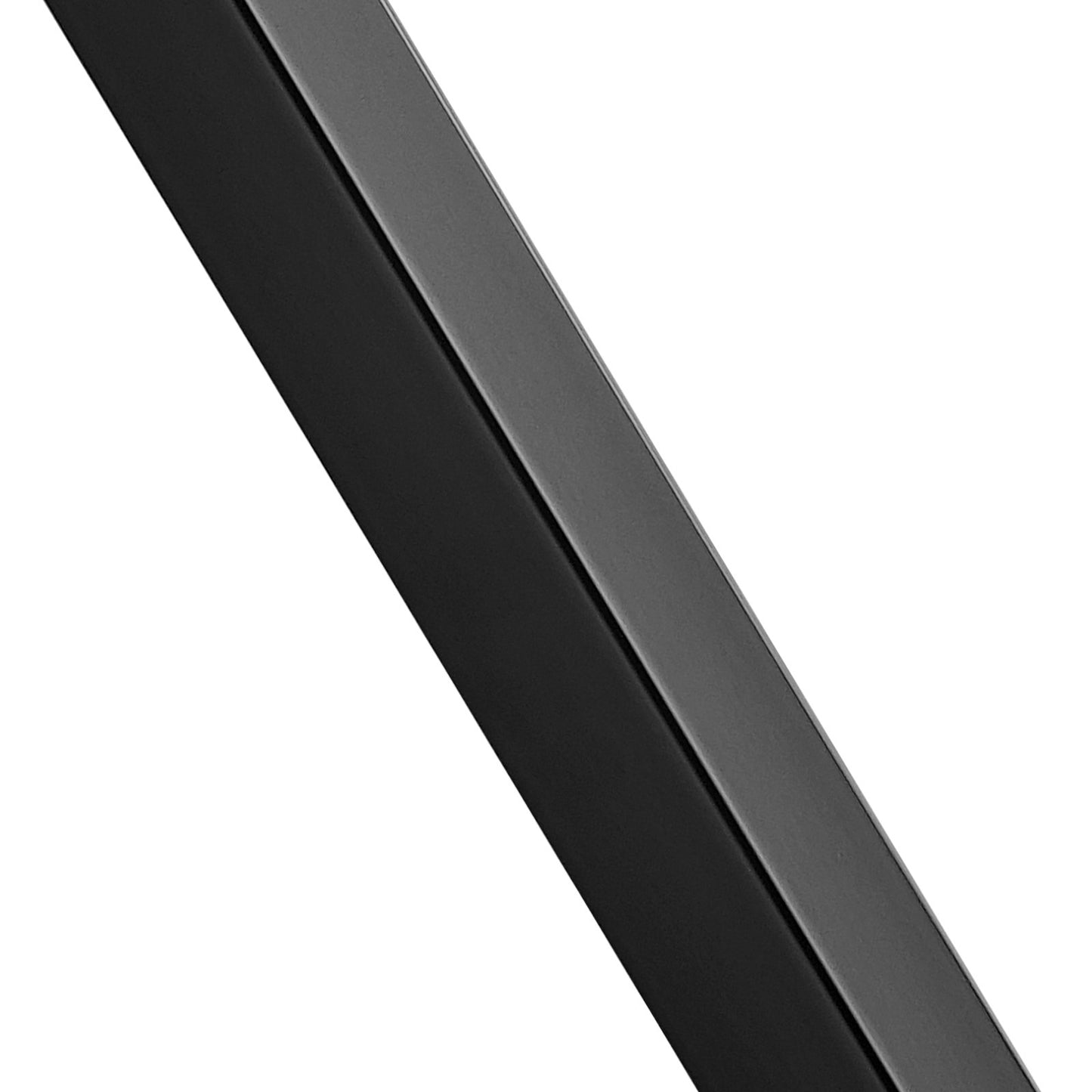 VEVOR Cable Rail Post Level Deck Stair Post 36 x 1.5 x 1.5 Cable Handrail Post Stainless Steel Brushed Finishing Deck Railing DIY Picket Without Hole Stair Railing Kit with Mount Bracket Black
