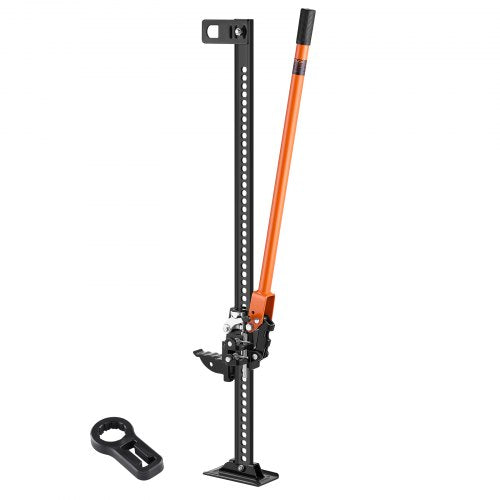 Farm Jack, 48' Utility High Lift Farm Jack, 3.18 Ton (7,000 lbs) Capacity Ratcheting Off Road Utility Jacks, Heavy-Duty Lift Jacks with 5.12'-42.5' Lifting Range for Tractor, Truck, SUV