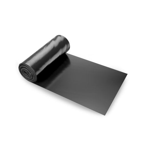 3FT x 50FT Plastic Sheeting Heavy Duty, 4 Mil Thick Plastic Sheeting Roll, Plastic Drop Cloth Painters Tarp, Polyethylene Covering for Crawl Space Vapor Barrier, Multi-Purpose, Black