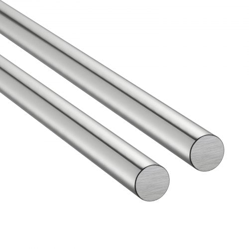 2PCS Linear Motion Rod, 25 mm x 1000 mm (0.98 x 39.4 in), SFC25 Carbon Steel Linear Rod Shaft, Anti Rust and High Precision, High Hardness Shaft, for Cutting Grinding Milling Drilling Machine