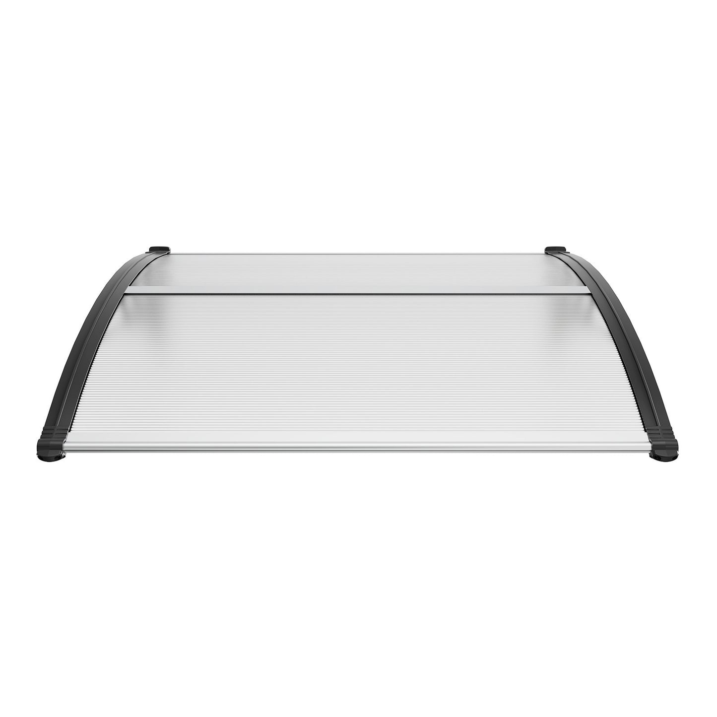 VEVOR Window Door Awning Canopy 40 x 40, UPF 50+ Polycarbonate Entry Door Outdoor Window Awning Exterior, Front Door Overhang Awning for Sun Shutter, UV, Rain, Snow Protection, Hollow Sheet