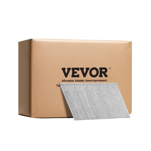 16 Gauge Finish Nails, 2 in Angled Finishing Nails, 2000-Count Galvanized Finishing Nail, 20-Degree Heavy-Duty Brad Nail with Galvanized Anti-Rust Process, for 16GA 20° Angled Finish Nailers