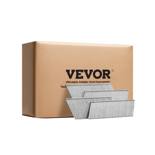 16 Gauge Finish Nails, 20-Degree Angled Finishing Nails, 2000-Count (2-1/2 in, 2 in, 1-1/2 in, 1-1/4 in, 500 Per Size) Finishing Nail, Galvanized Brad Nail, for 16GA 20° Angled Finish Nailers