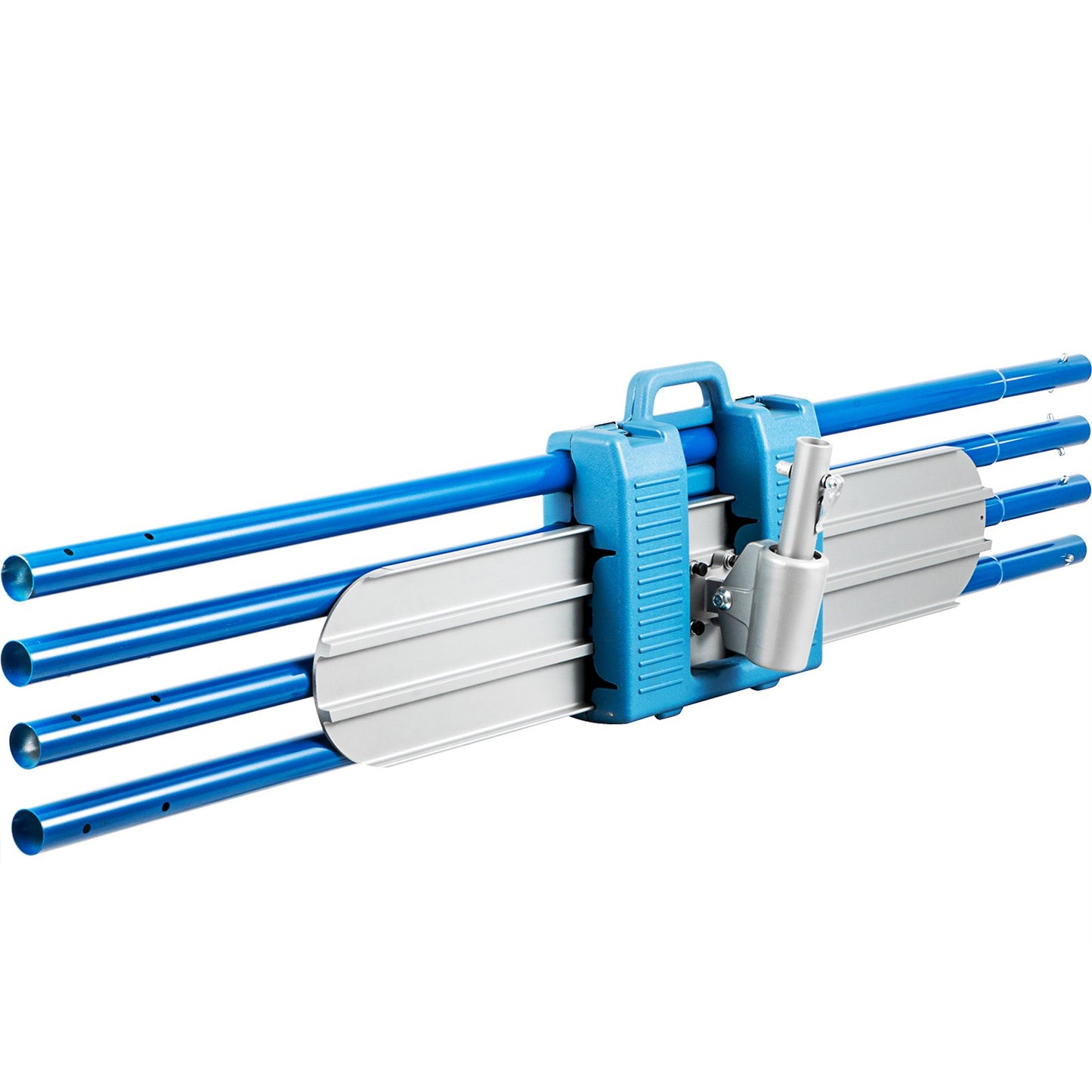 VEVOR Bull Float Magnesium Concrete Float 48 x 8 Round End Concrete Float Tool Cement Tool Bull Concrete Kit Bull Float with 4 Float Handle Bull Float Bracket Concrete Tools Finishing Bull Float