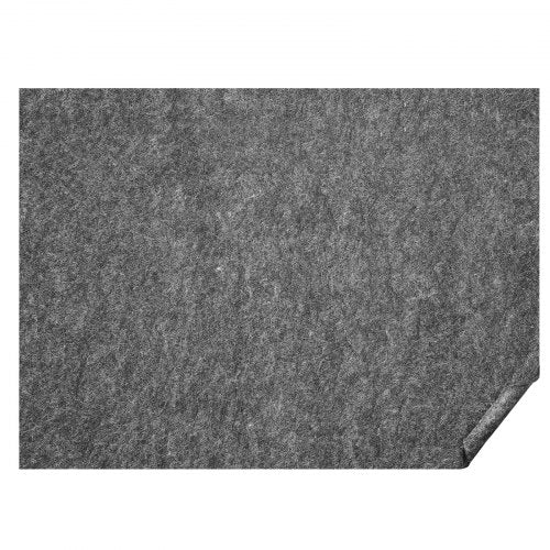 Rug Pad Without Slip Resistance, Protective Cushioning Carpet Pad, 8' x 10', 1/4'Thick, 100% Pure Polyester Felt, 7-8©O Premium Comfort Underfoot Carpet Padding Rug Cushion for All Floors, Gray