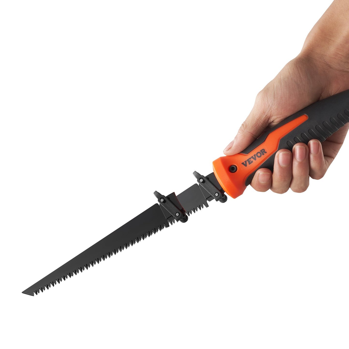 Jab Saw 6 in Keyhole Saw with Soft Grip Handle 8-In-1 Multi-Blades for Drywall