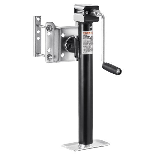 Trailer Jack, 5000 lbs Dynamic Load Capacity, Heavy Duty Swivel Bolt-on Trailer Jack, 14.3' Lift Trailer Jack Stand with Handle for RV Trailer, Horse Trailer, Utility Trailer, and Yacht Trailer