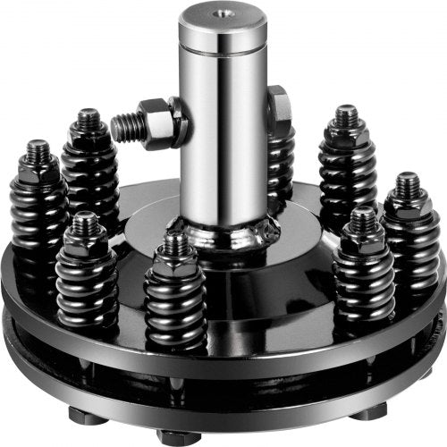 Slip Clutch, 1 3/8\' PTO Slip Clutch, Smooth Round Ends PTO Friction Clutch, Carburized Steel Tractor Slip Clutch, Adjustable Rotary Cutter Slip Clutch, Black Brush Hog Slip Clutch for PTO Shaft