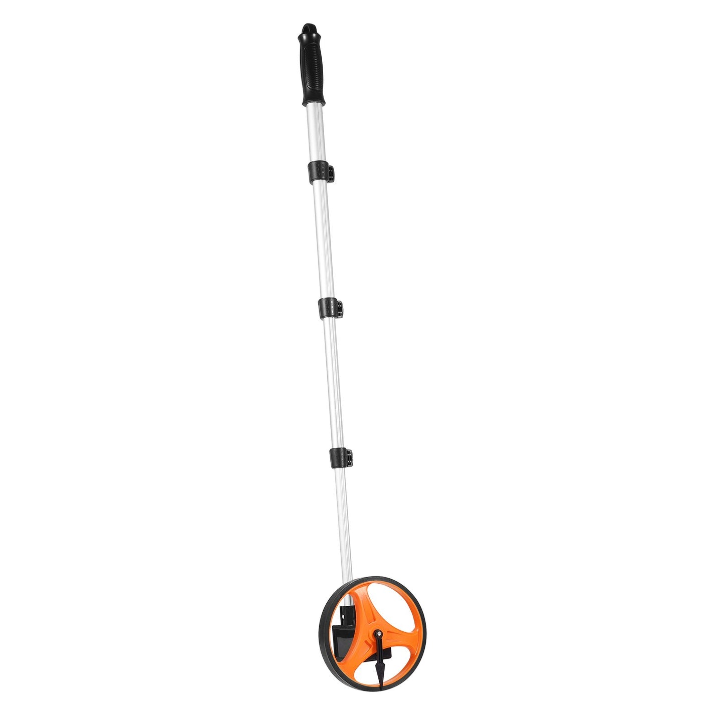 VEVOR Measuring Wheel in Inches, 6.3 in Wheel Diameter, 39.37-16.53 in Telescoping Measure Wheel, Measurement 0-9,999m with Back Bag, Suitable for Lawn/Hard/Soft/Wood Road Measuring