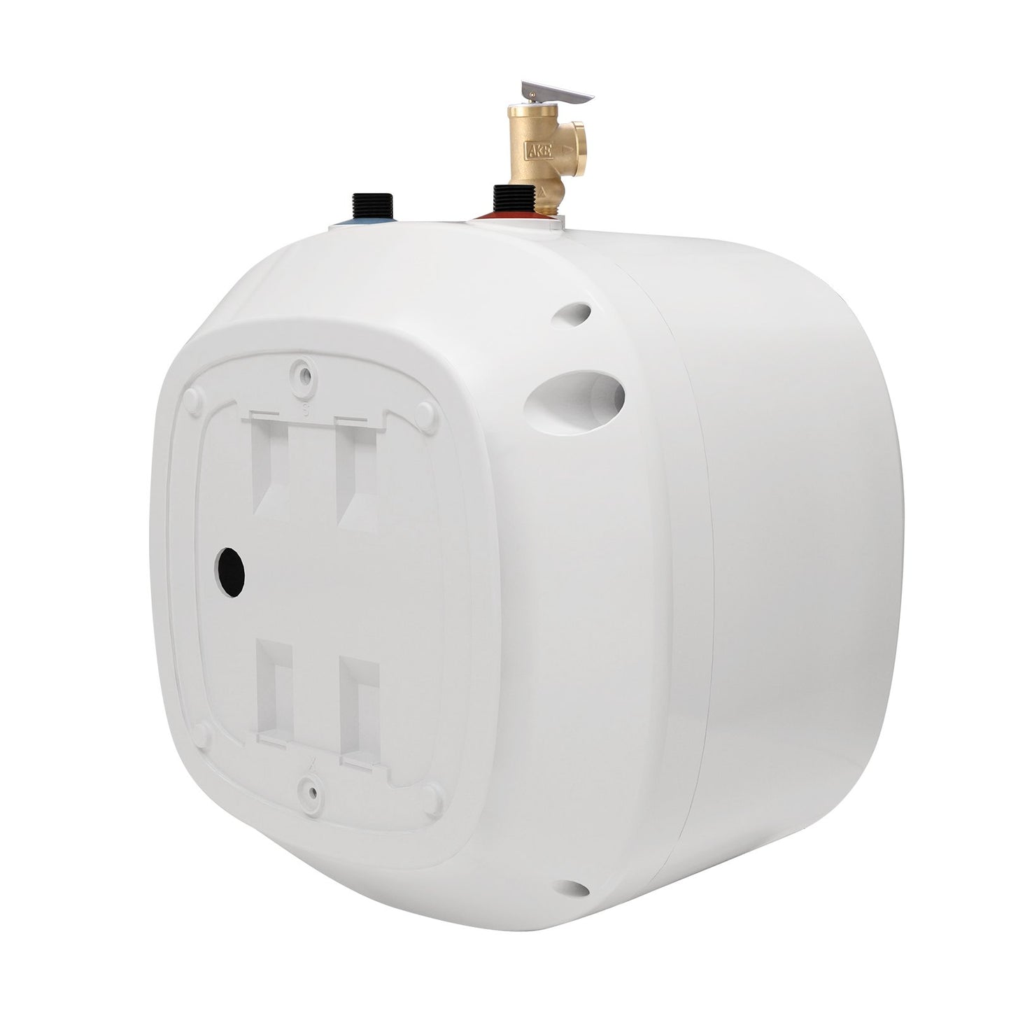 VEVOR Electric Mini-Tank Water Heater 2.5-Gallon Tank, 1440W Hot Water Boiler Storage, Safety Temperature Pressure Valve Easy Install, for Kichen Bathroom Restaurant, Shelf Wall Floor Mounted
