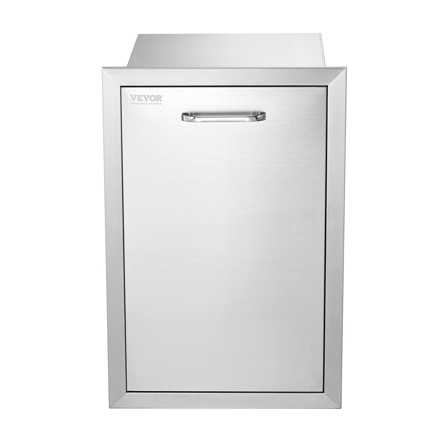 VEVOR Outdoor Kitchen Propane Tank Drawer 16Wx22Hx16D Inch Stainless Steel Pull Out Trash Drawer with Handle for Outdoor Kitchen BBQ Island