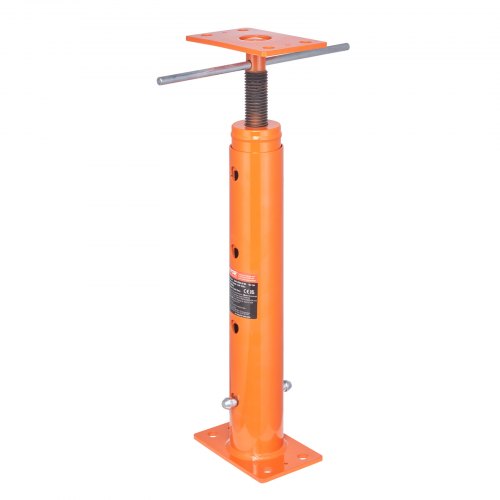 House Floor Jack, 19'-36' Height Range, 18000 lbs Max Load Capacity, Adjustable Support Beam Basement Jack Post Pole for Leveling, Lift Support Steel Telescoping Jack Post for Temporary Support