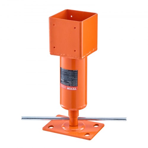 Screw Jack Post, 4' x 4', 13.2'-18.7' Height Range, 24700 lbs Max Load Capacity, Adjustable Shore Jack, Temporary House Jack Pole for Home Leveling, Lifting Floor Crawlspace Basement Shore Beam