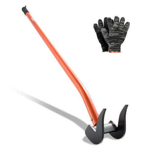 Pallet Buster Tool, 50 Inch Carbon Steel Handle Wrecking Pry Bar, 2000 lbs Weight Capacity, Heavy Duty Deck Board Removal Tool, Breaker Bar for Flooring, Framing, Roofing, Trim, Drywall