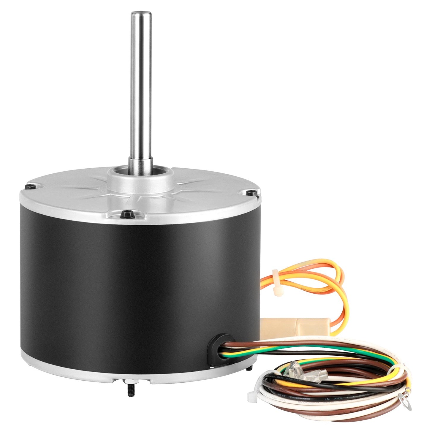 VEVOR Condenser Fan Motor K55HXJKL-2918, 51-23055-11, 1/5 HP 208-230V, 1075RPM, OEM Standard Upgraded Replacement Condenser Motor Reversible Rotating, Explosion-proof CBB65 5¦_F/370V Capacitor