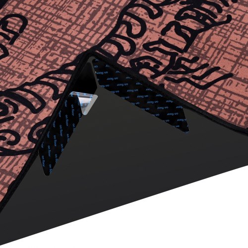 Rug Gripper, 12 PCS, Strong Adhesive and Residue-Free, Double Sided Non-Slip Carpet Stickers for Area Rugs, Keep Corners from Curling and Bunching, for Holding Rugs in Place on Hardwood Floors