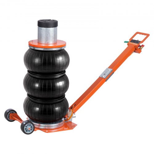 Air Jack, 3 Ton/6600 lbs, 1-6S Pneumatic Lifting Jack with Heightened Column & Adjustable Handle, Compact, Easy-to-Lift & Space-Saving Jack with Thick Rubber Pad, Fits for Sedan, SUV, Pickup Truck