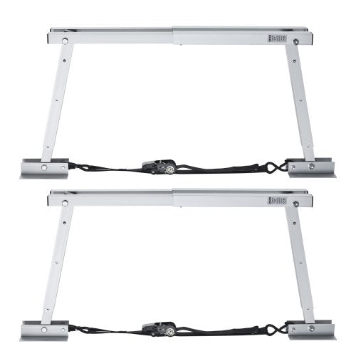 Universal RV Stabilizer, RV Bumper Stabilizer for Trailers, Campers, Fifth Wheel, Compact Foldable Design for Easy Storage, Adjustable Height from 12 inch to 28 inch, Reduces RV Wobble, 2PCS