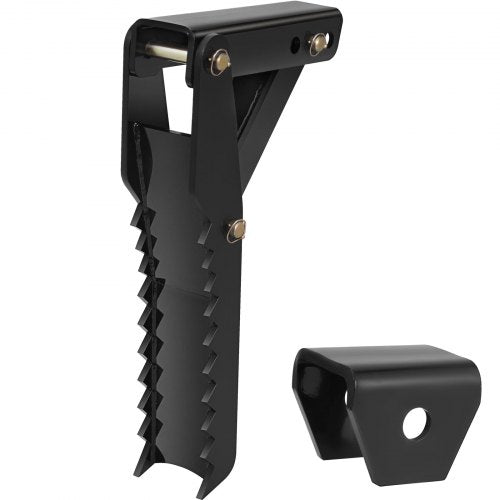 Backhoe Excavator Thumb Attachments, 36 inch  Adjustable Extreme Weld On Backhoe Thumb Hoe Clamp 1/2 Inch Teeth Thick Steel Plate 16MM Assembly Bolt-On Design