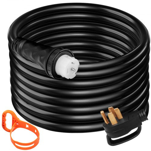 15FT Generator Power Cord 50-Amp 125/250-volt 14-50P to CS6364 Locking Connector