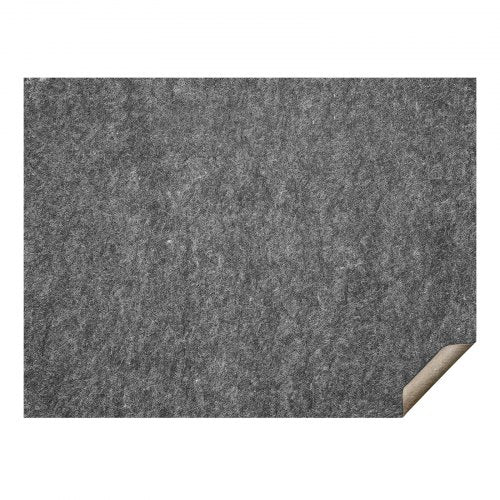 - Slip-Resistant Rug Pad - Protective Cushioning Carpet Pad - 9' x 12' - 1/4'Thick - Dual Surface - Polyester Felt + Latex - Gray - 10-11©O Area Carpet Padding Rug Cushion Safe for All Floors