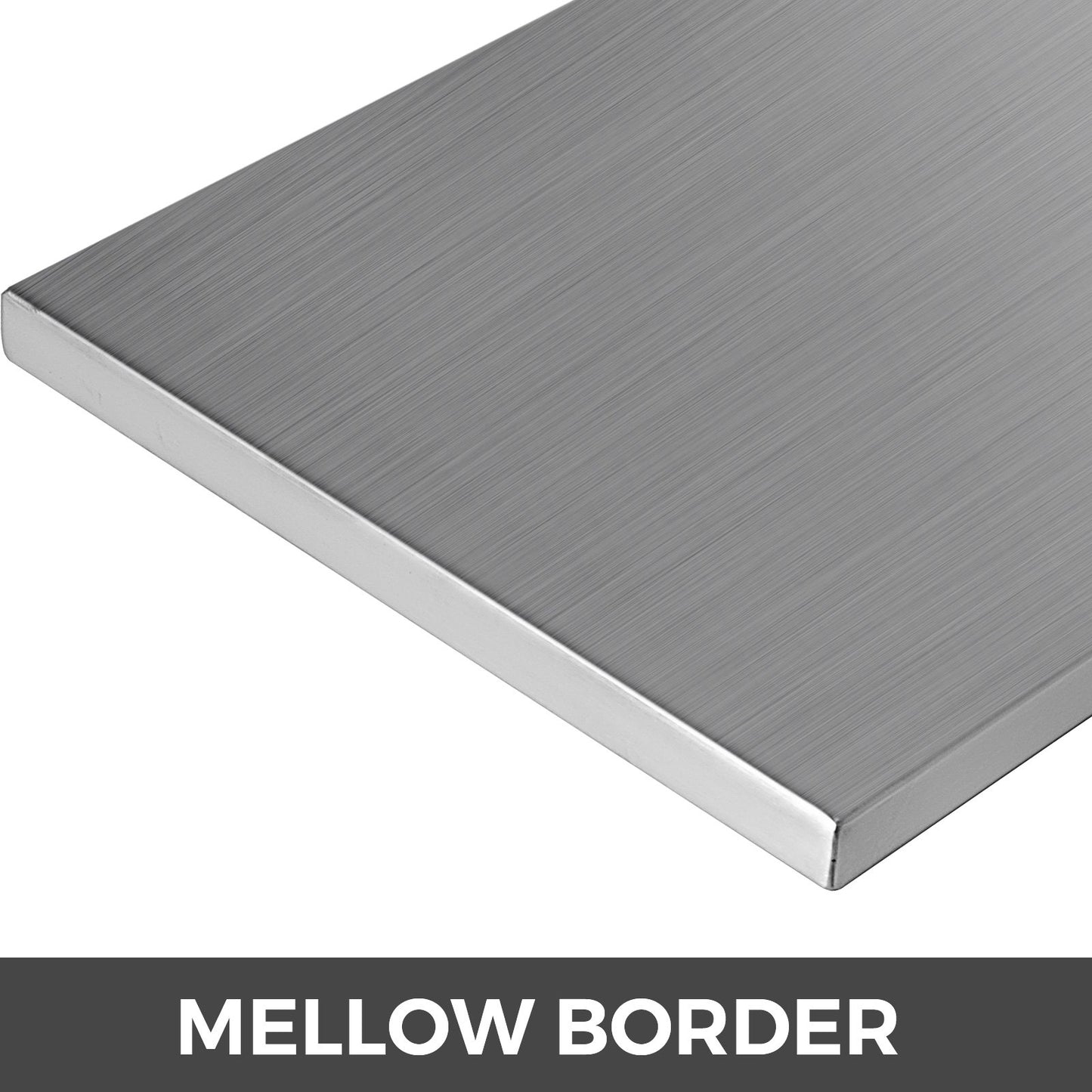VEVOR Fire Pit Lid 27 x 27 Inch 1.5mm Thick 430 Stainless Steel Fire Pit Burner Cover Square Fire Pit Lid for Drop-in Fire Pit Pan