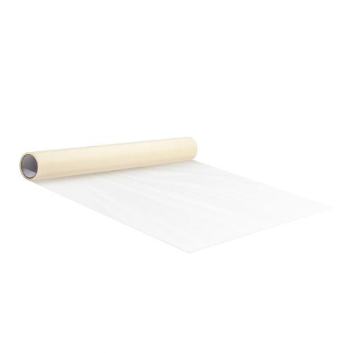 VEVOR Carpet Protection Film, 24 x 200' Floor and Surface Shield with Self Adhesive Backing & Easy Installation, Polyethylene Adhesive Car Mat Protector Roll for Construction & Renovation
