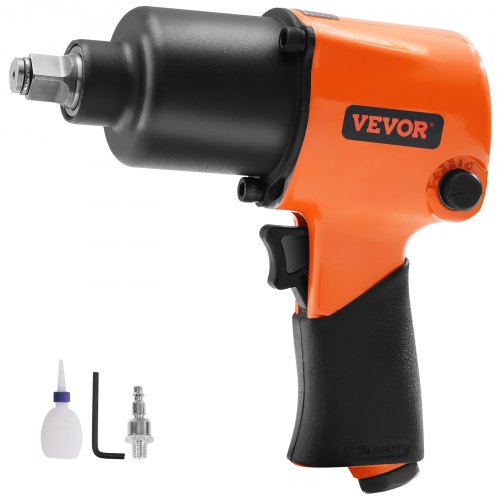 Air Impact Wrench, 1/2' Drive Air Impact Gun Up to 880ft-lbs Nut-busting Torque, 7500RPM Lightweight Pneumatic Tool for Auto?Repairs?and?Maintenance