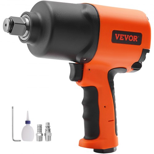 Air Impact Wrench, 3/4-Inch Drive Air Impact Gun, Up to 1870ft-lbs Nut-busting Torque, Composite Pneumatic Impact Wrench for Auto?Repairs?and?Maintenance Heavy Duty