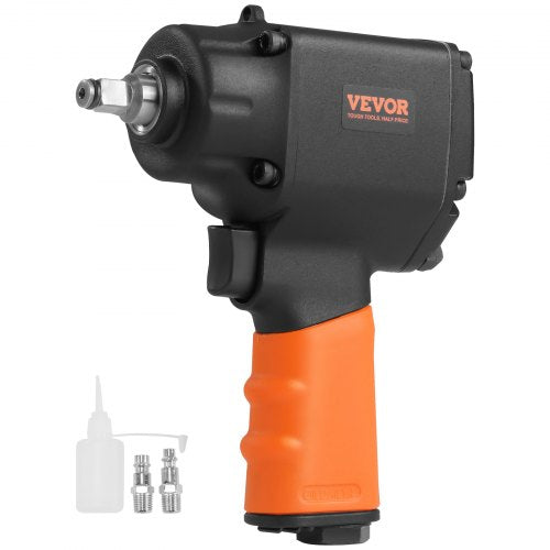 Air Impact Wrench, 3/8-Inch Drive Air Impact Gun, Up to 690ft-lbs Nut-busting Torque, Lightweight Pneumatic Impact Wrench for Auto?Repairs?and?Maintenance