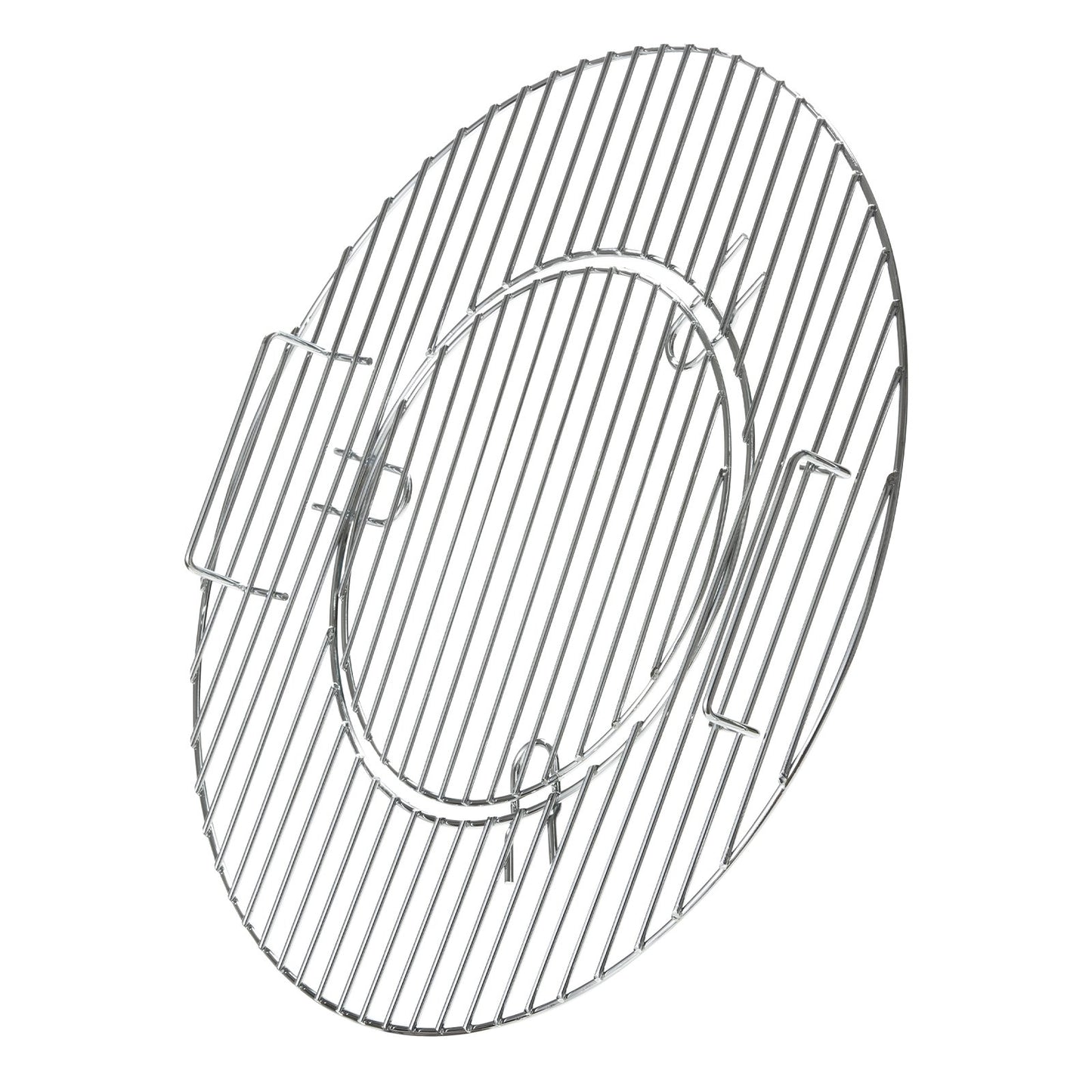 VEVOR 21 Inch Cooking Grate for 21 inch Kettle Grill, Round Replacement Charcoal Grates, Iron Gas Grill Replacement Parts for Outdoor Cooking, Barbecue Camping, Picnic, Patio and Backyard, Silver