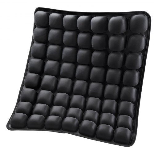 Inflatable?Seat?Cushion, 3D Air Cell Seat?Cushion for Pressure Relief, Lycra & TPU Wheelchair Seat Pad with Manual Pump, Lightweight and Portable for Travel, Office, Car, Airplane