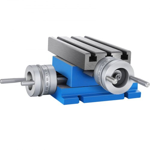 Milling Working Table - 7.3 X 4 Inch Worktable - Compound Slide Table Milling Working Cross Table Machine for All Drill Stands Bench Drilling Milling Machine (7.3' X 4')