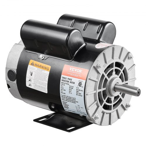 3HP Air Compressor Electric Motor, 230V 15.5 Amps, 56 Frame 3450RPM, 5/8' Keyed Shaft, 1.88' Shaft Length, Single Phase, CW/CCW Rotation (Factory Setting is CCW)