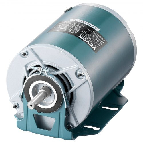 1/2HP Furnace Blower Motor 1720RPM, 115V 7.1A Belt Drive Blower Motor Single Phase - 0.5' Shaft Diameter, 1.6' Shaft Length, CW/CCW Rotation